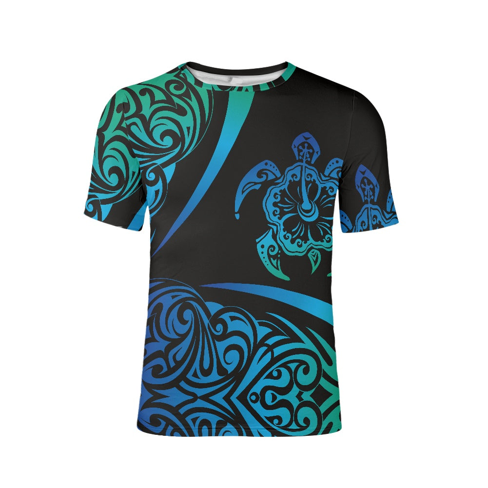 Tribal Turtle Men's T-Shirt