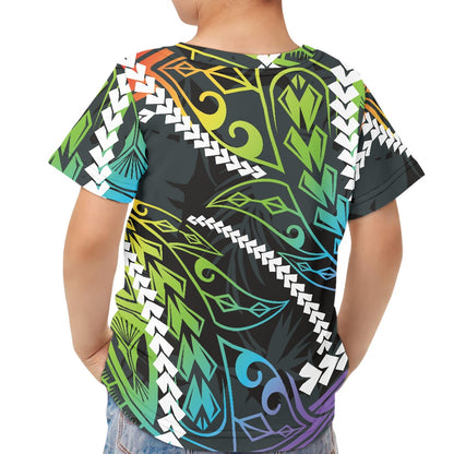 Multicolor Tribal Pattern Children's T-shirt