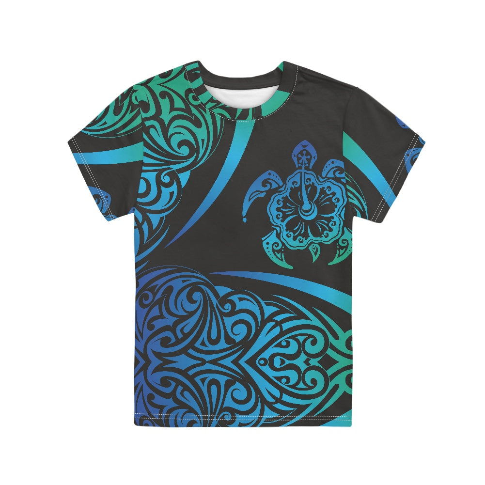 Tribal Turtle Graphic Children's T-shirt