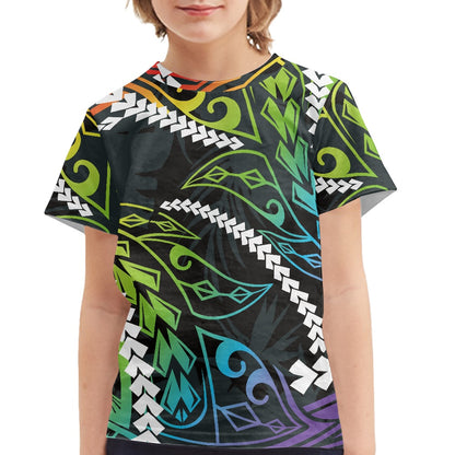 Multicolor Tribal Pattern Children's T-shirt