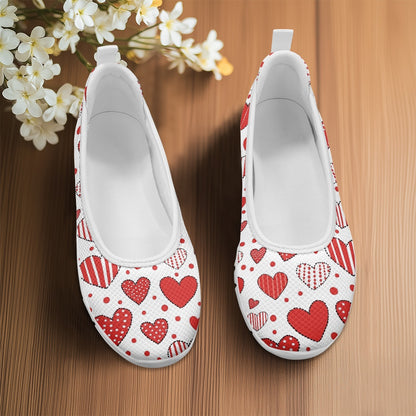 Heart Bliss Women's Slip-On Shoes