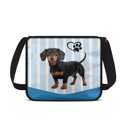 Dachshund Design Large Capacity Underarm Bag