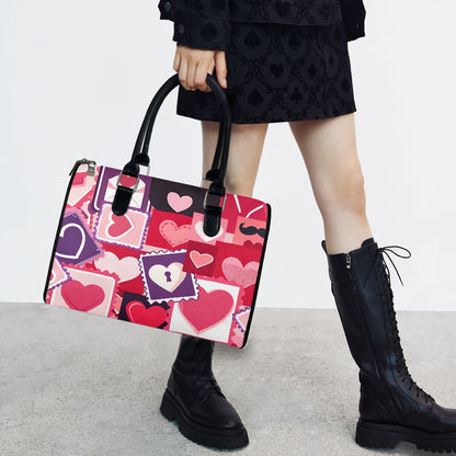 Heart Collage Handbag
