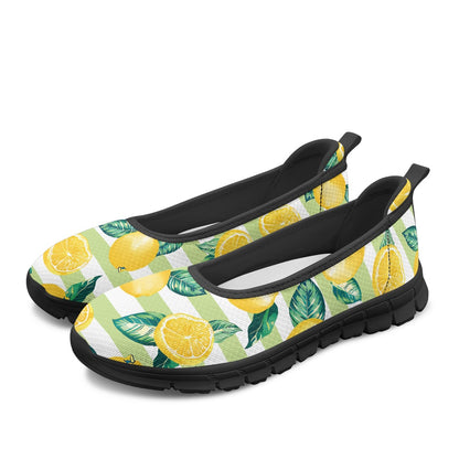 Citrus Charm Women's Slip-On Shoes