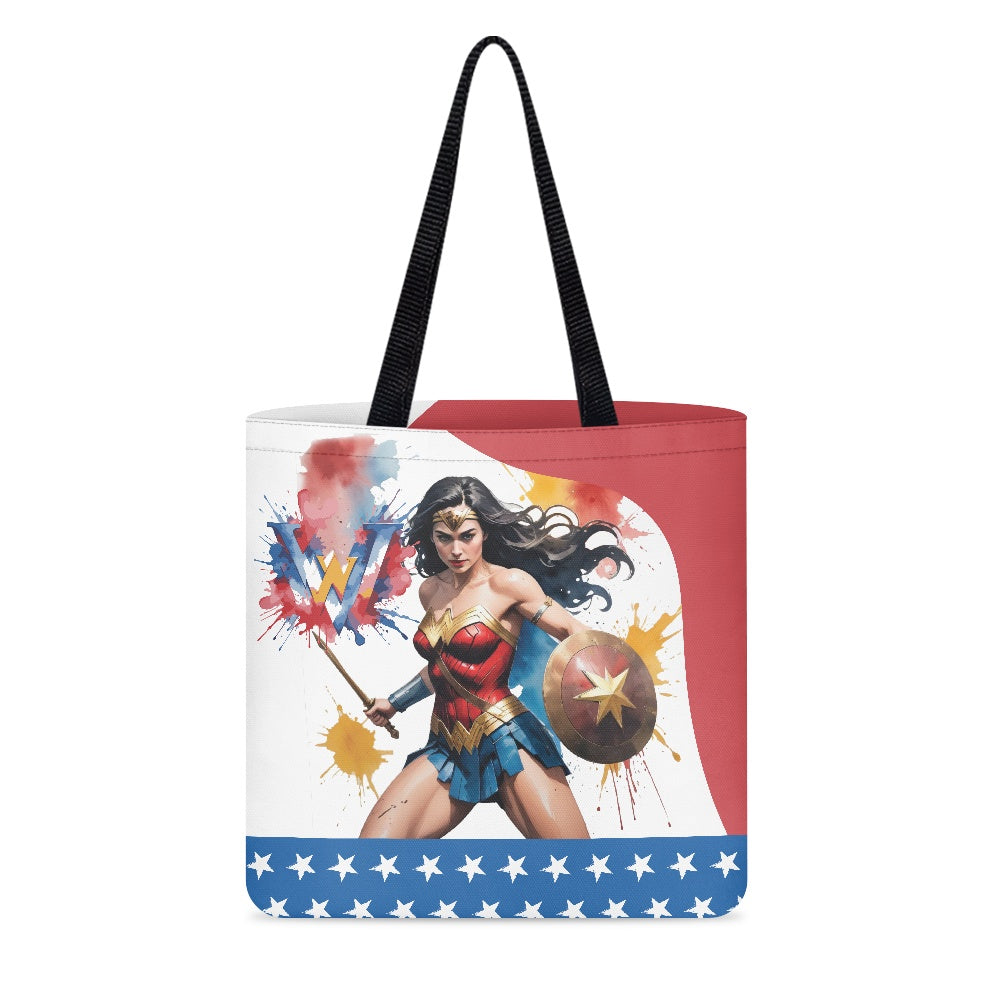 Wonder Woman Heroic Design Cloth Tote Bag