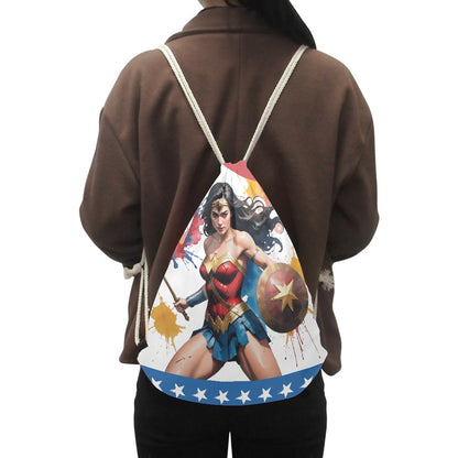 Wonder Woman Drawstring Bag