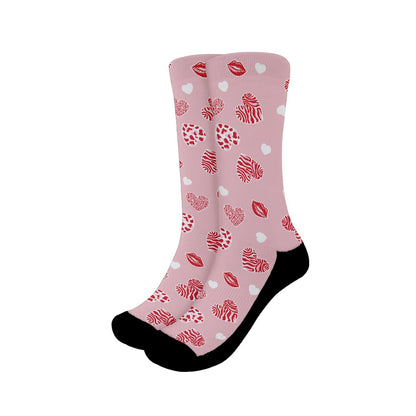Kisses and Hearts Socks