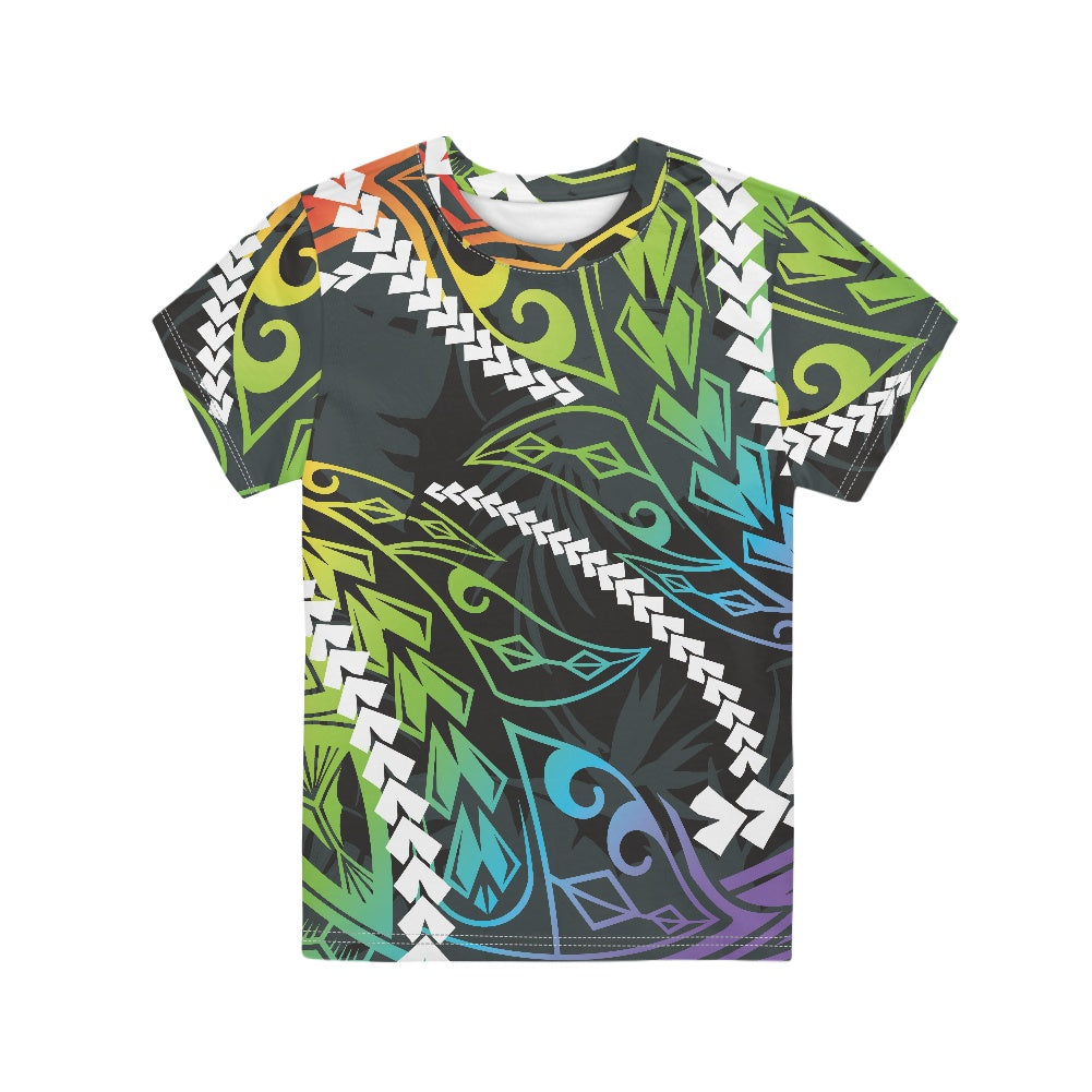 Multicolor Tribal Pattern Children's T-shirt
