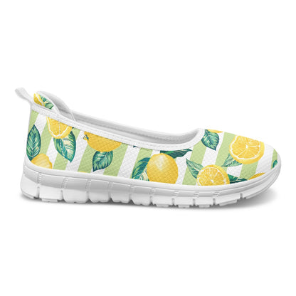 Citrus Charm Women's Slip-On Shoes