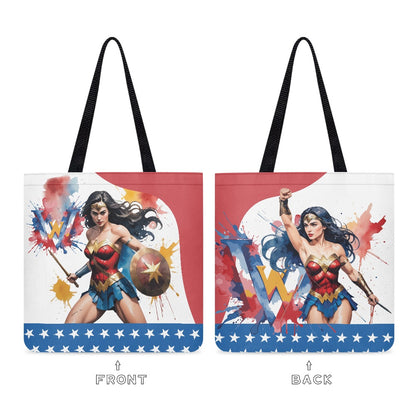 Wonder Woman Heroic Design Cloth Tote Bag