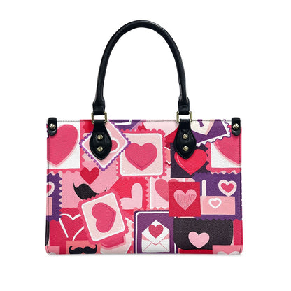 Chic Valentine's Pattern PU Handbag