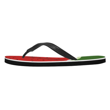 Watermelon Slice Flip Flops