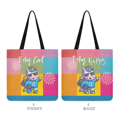 I Am Cool Unicorn Design Cloth Tote Bag