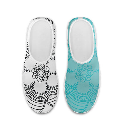 Mandala Pattern Low-Cut Casual Shoes