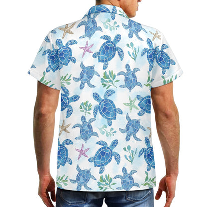 Sea Turtle Paradise Hawaiian Shirt