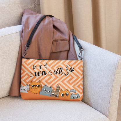 Squad Cat Crossbody Bag