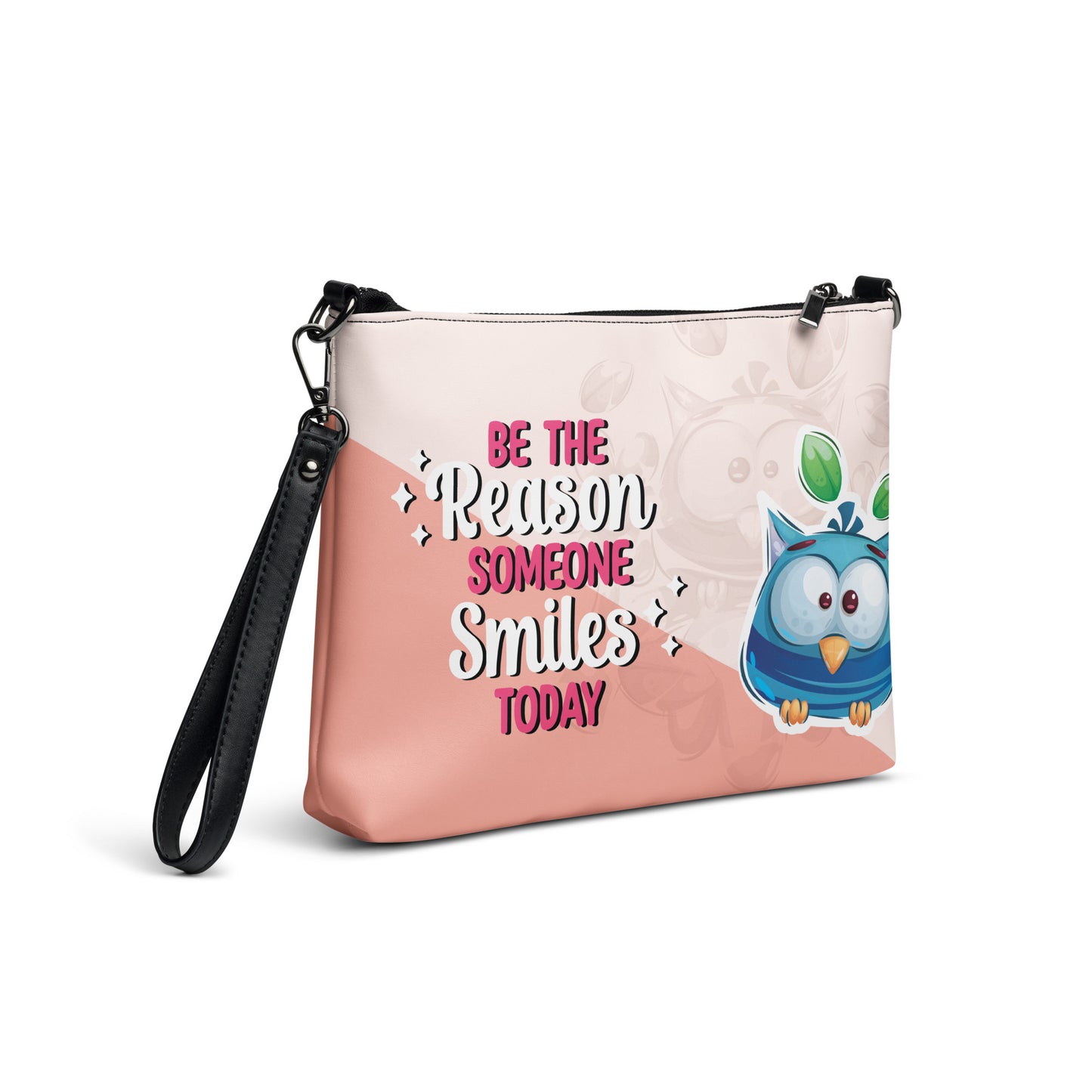 Believe in Yourself Owl Crossbody Bag