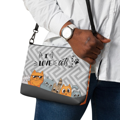 Squad Cat Crossbody Bag