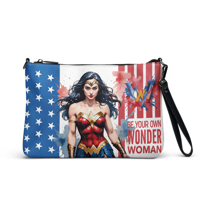 Wonderwoman Flag Crossbody Bag