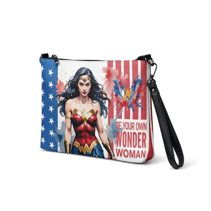 Wonderwoman Flag Crossbody Bag