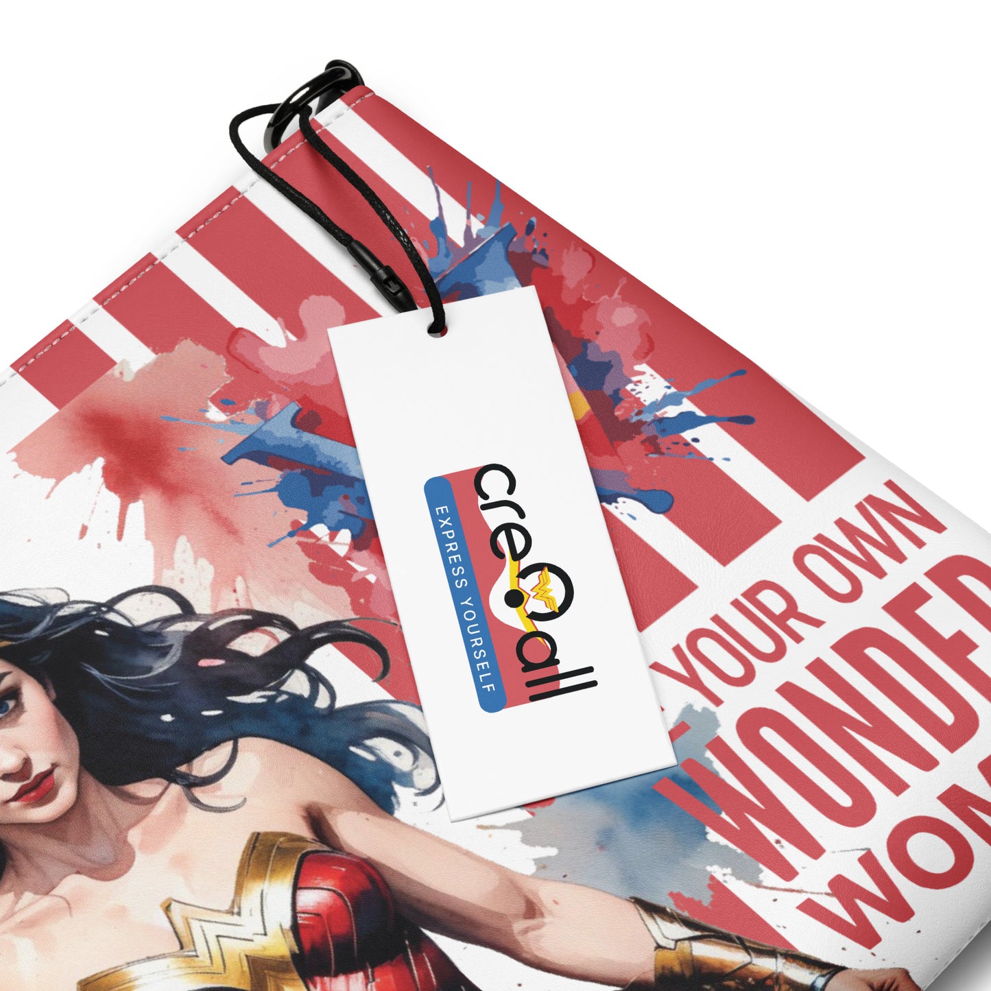 Wonderwoman Flag Crossbody Bag