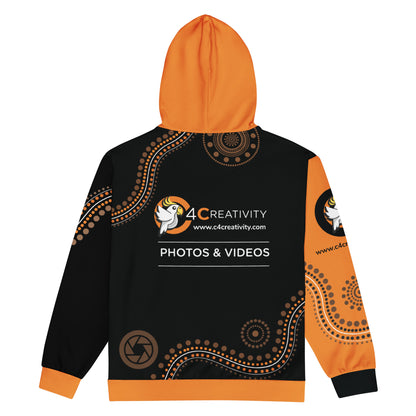 C4Creativity Custom Design Zip Hoodie