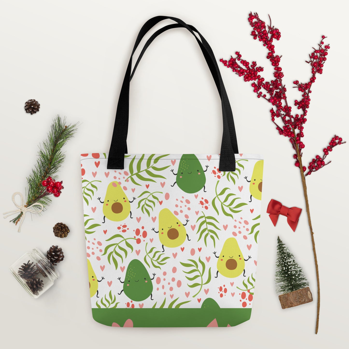 Lets Avocuddle Tote Bag