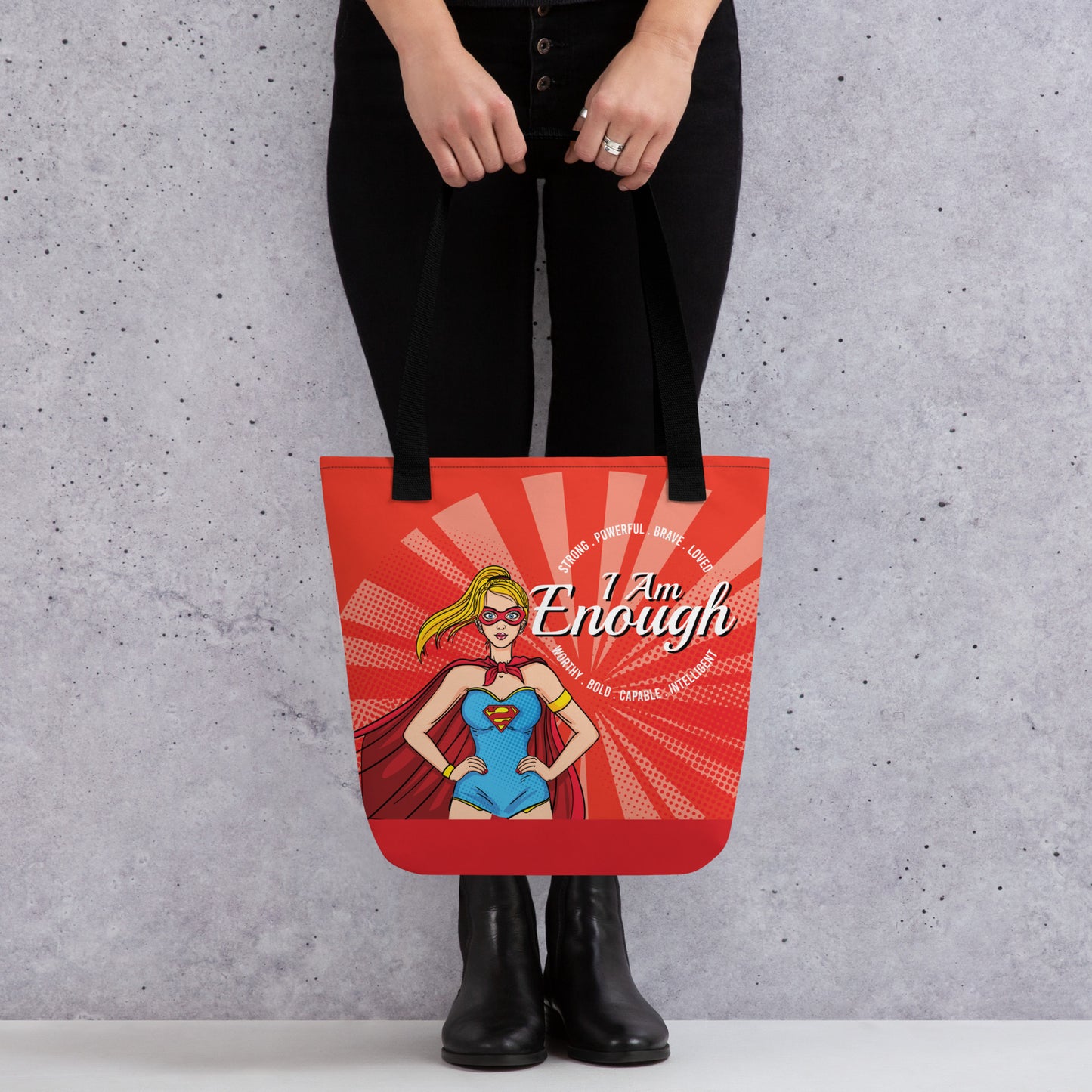 Super Girl Tote Bag