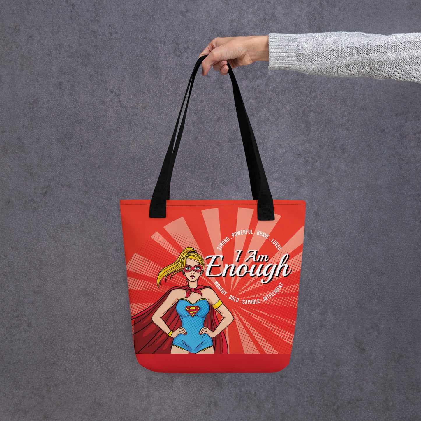 Super Girl Tote Bag