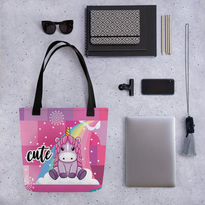 Cute Unicorn Tote Bag