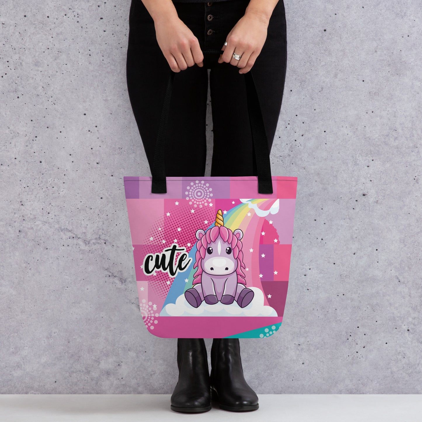 Cute Unicorn Tote Bag