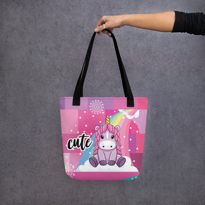 Cute Unicorn Tote Bag