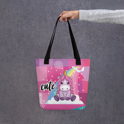 Cute Unicorn Tote Bag