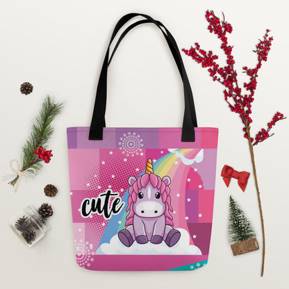 Cute Unicorn Tote Bag