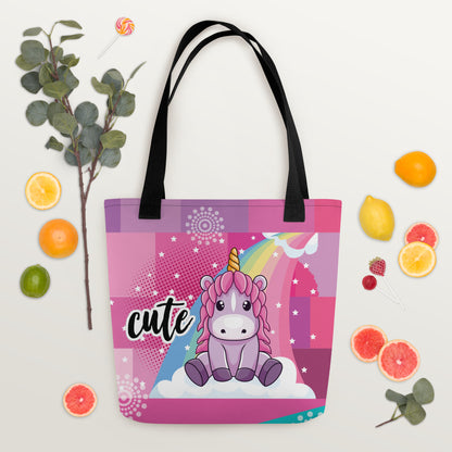 Cute Unicorn Tote Bag