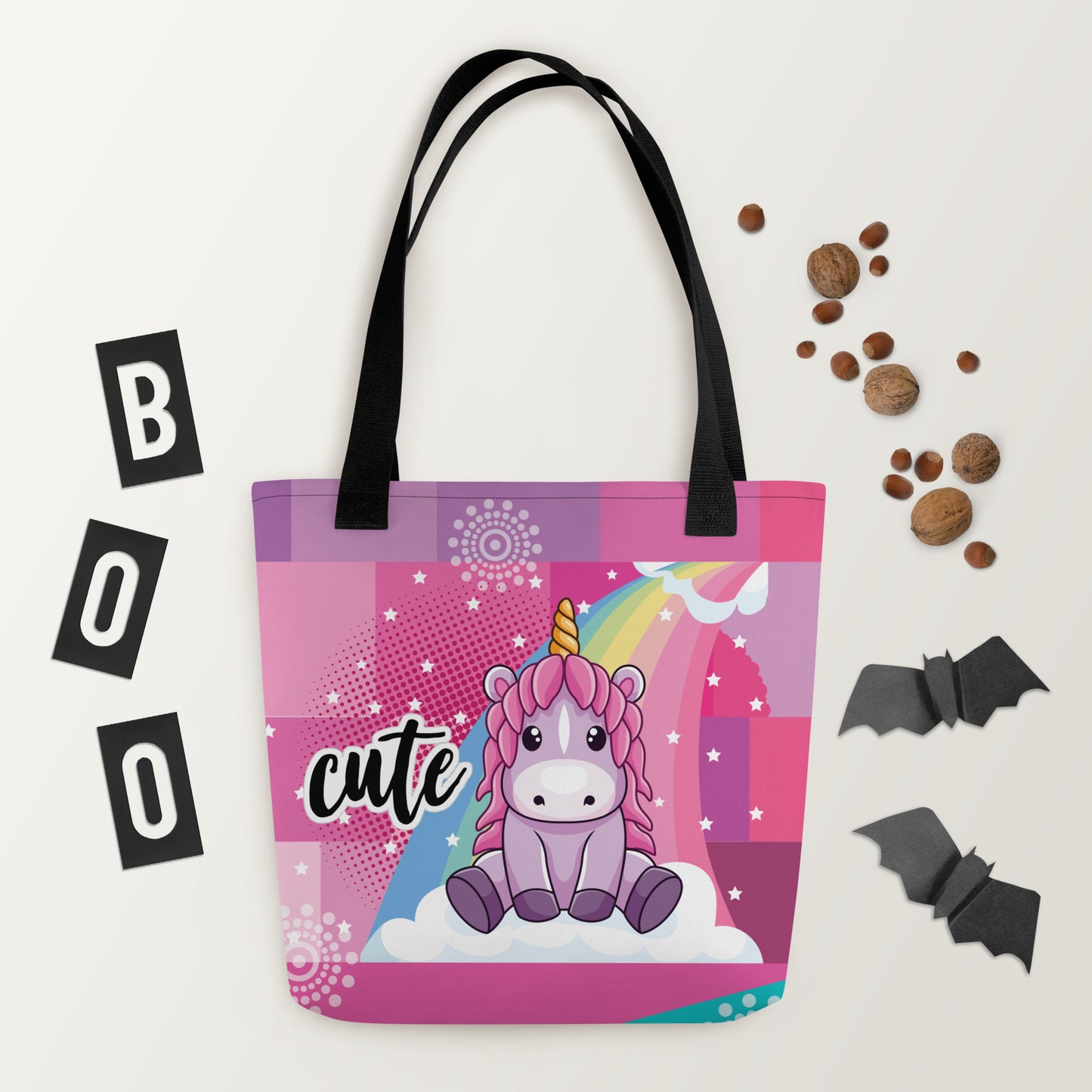 Cute Unicorn Tote Bag