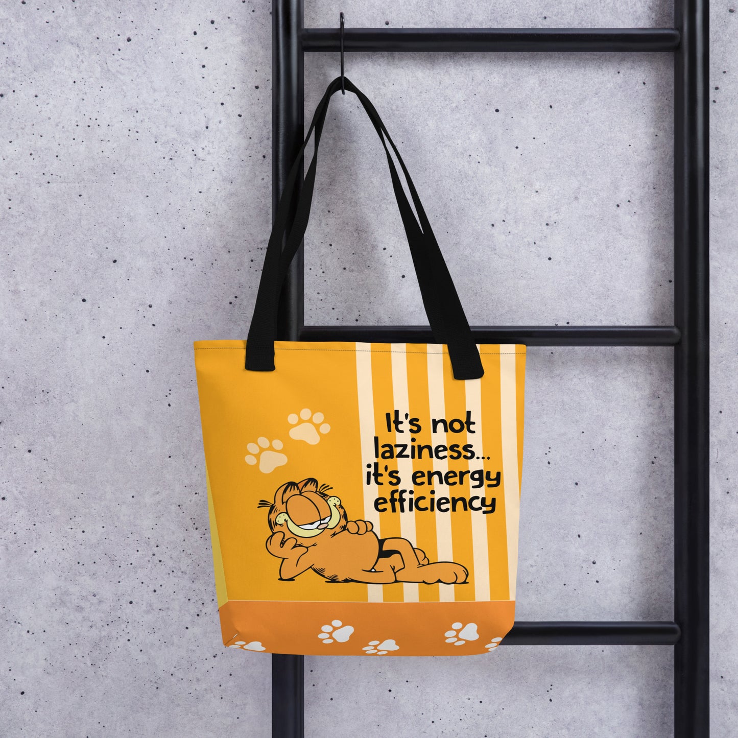 Lazy Garfield Tote Bag