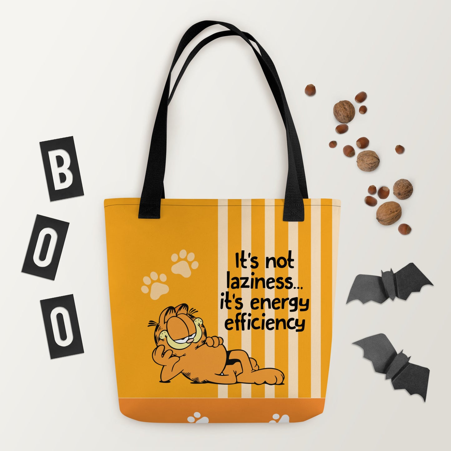 Lazy Garfield Tote Bag