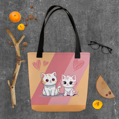 Cat Lovers Tote Bag