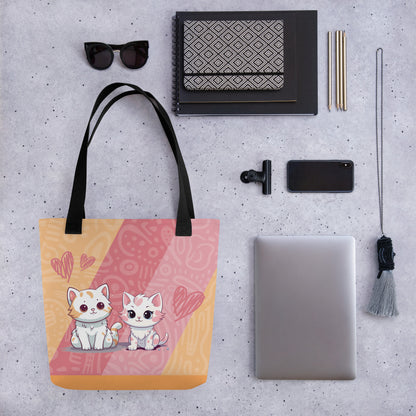 Adorable Cats Tote Bag