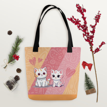 Adorable Cats Tote Bag