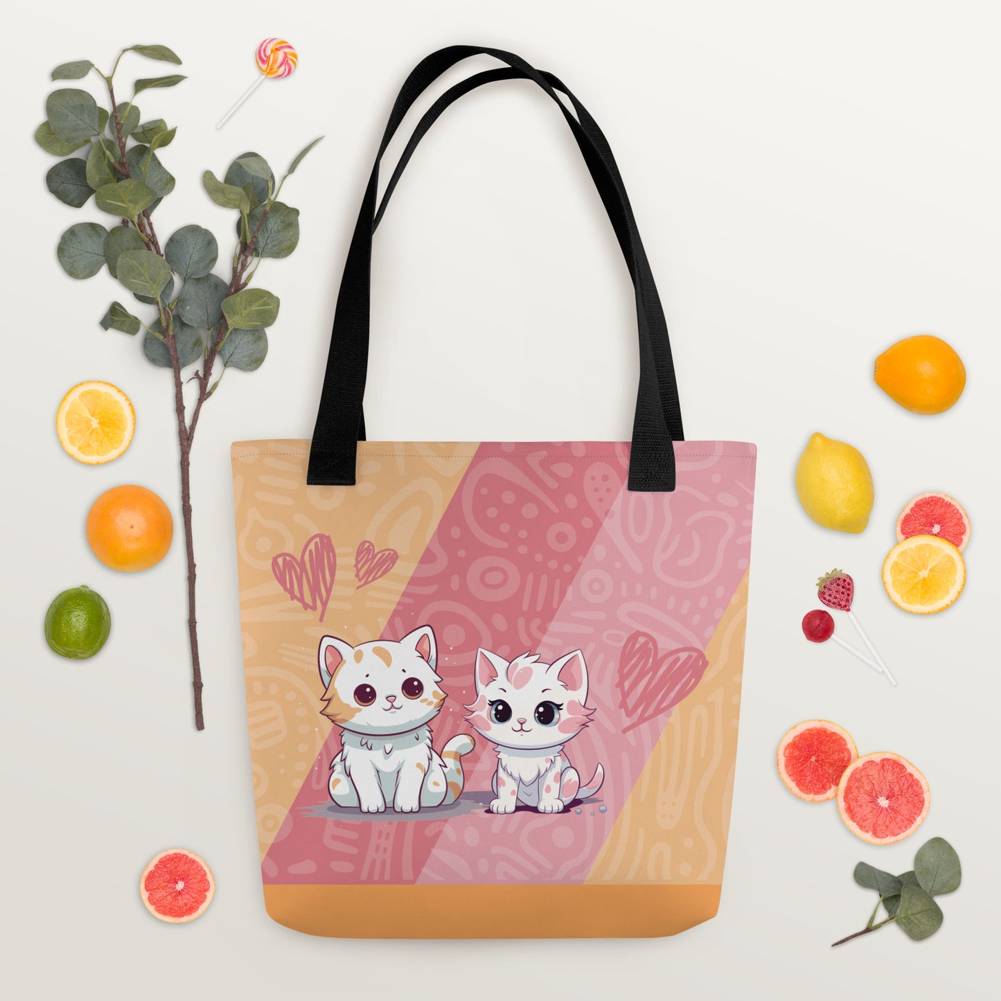 Adorable Cats Tote Bag