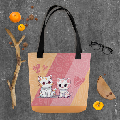 Adorable Cats Tote Bag