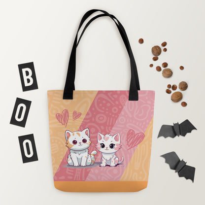 Adorable Cats Tote Bag