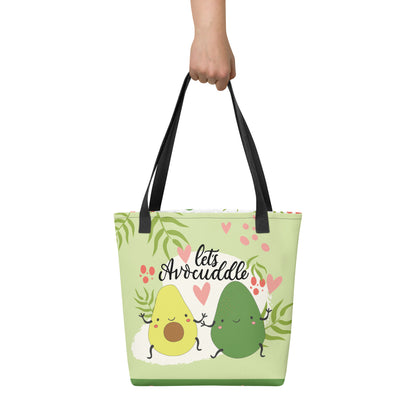 Lets Avocuddle Tote Bag