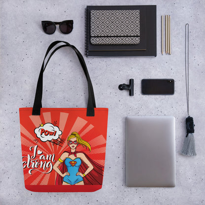 Super Girl Tote Bag