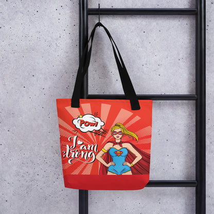 Super Girl Tote Bag