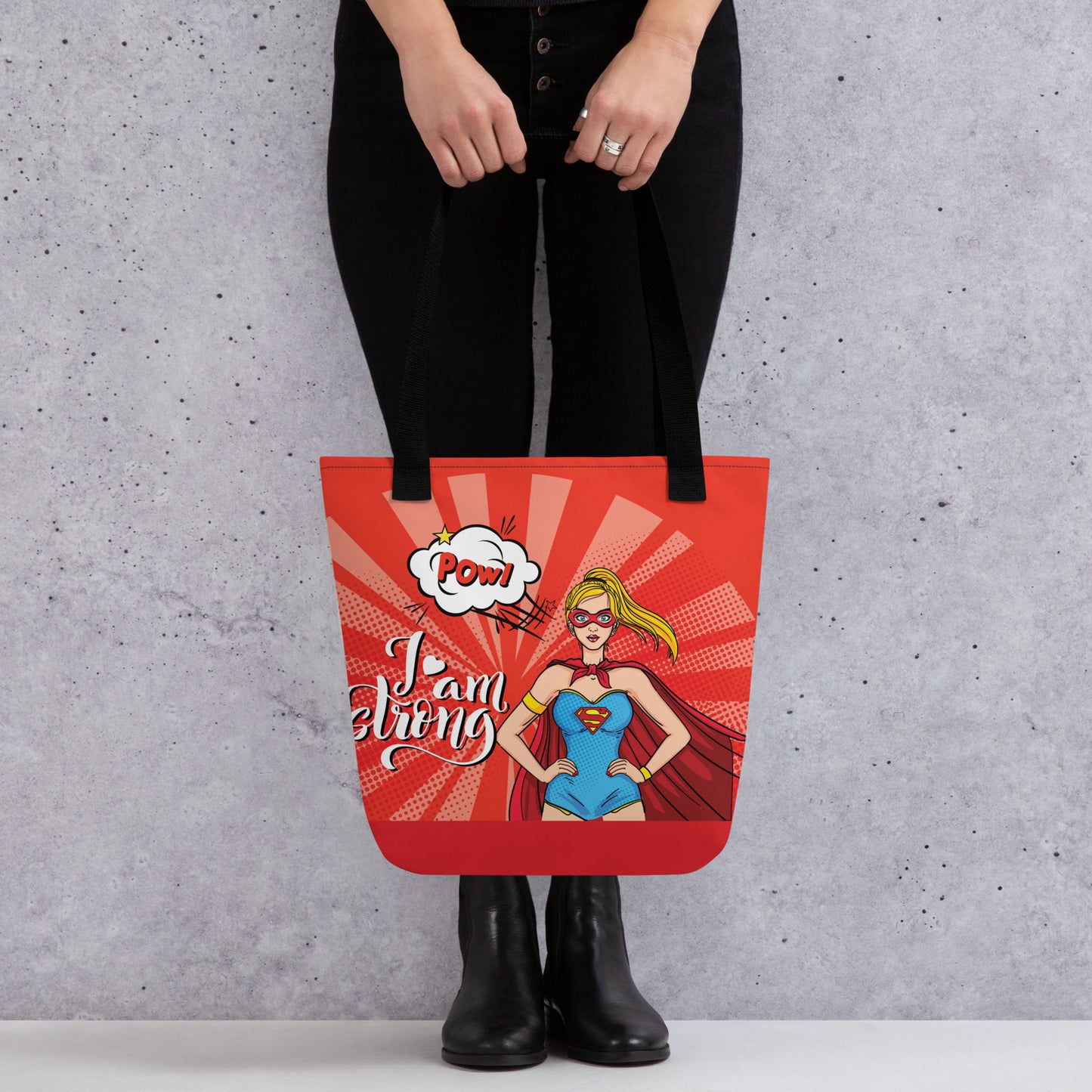 Super Girl Tote Bag