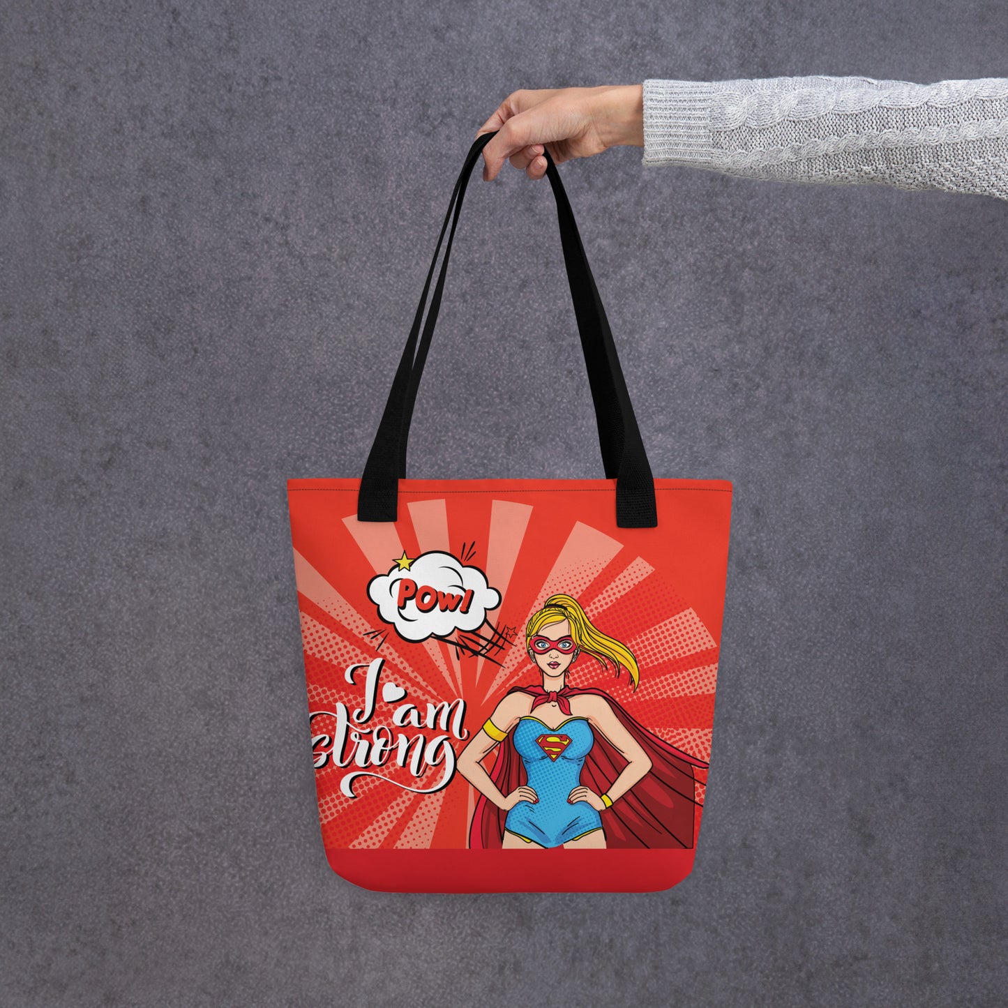 Super Girl Tote Bag