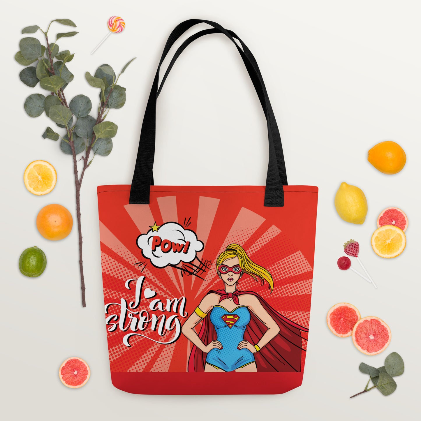 Super Girl Tote Bag